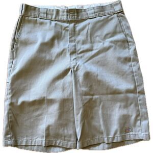 Dickies Tan Short Men’s Size 36 Workwear Chino Shorts Khaki Loose Fit Baggy